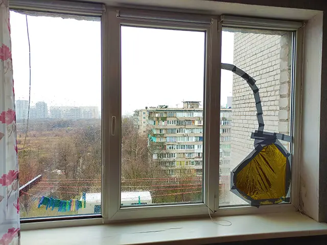 Ремонт окна после взрыва